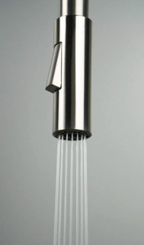 Mosogató csaptelep,Deante Luno 2 áramlási típus fekete,szálcsiszolt acél BOC_B740