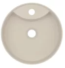 Mosdó, Deante Silia pultra építhető gránit mosdó csaplyukkal bézs 36 cm CQS_5U4B