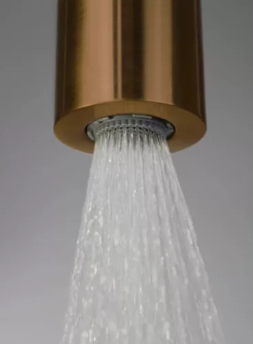 Zuhanyszett, Deante Silia zuhanyszett zuhany csapteleppel, szálcsiszolt bronz NQS_C4XM