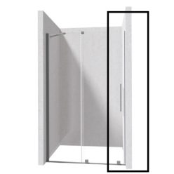   Alkatrész, Deante Prizma süllyesztett ajtóprofil 195 cm, titanium KTJ_D00X