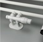 Fűtőpatron, Deante Silia fűtőtest fürdőszobai radiátorhoz, fehér 400W AGI_A401