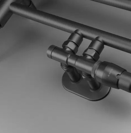 Fűtőpatron, Deante Silia fűtőtest fürdőszobai radiátorhoz, titanium 400W AGI_D401