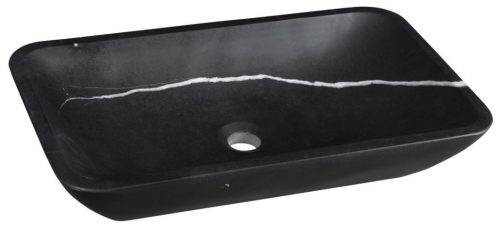 Mosdó, Sapho Blok kőmosdó 60x11x35 cm, matt Marquin 2401-39