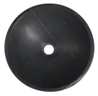 Mosdó, Sapho Blok kőmosdó 40 cm, matt Marquin fekete 2401-35