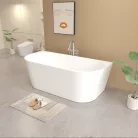 Kád, Aquatrend Nizza félszabadon álló kád fehér lefolyóval 160x80