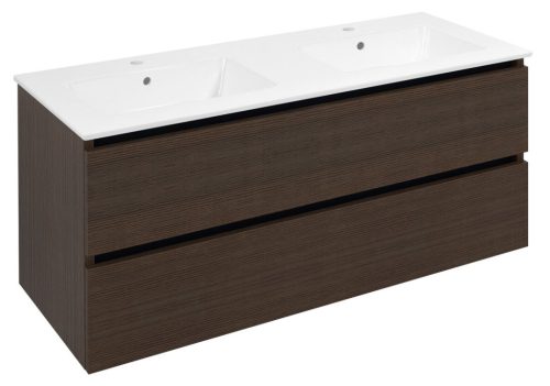 Alsó szekrény, Sapho Ezara mosdótartó szekrény 120x55x46 cm, rusztikus fenyő EZ121-1616