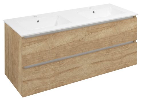 Alsó szekrény, Sapho Ezara mosdótartó szekrény 120x55x46 cm, alabama tölgy EZ121-2222