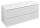 Alsó szekrény, Sapho Ezara mosdótartó szekrény 120x55x46 cm, fényes fehér EZ121-3030