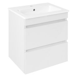   Alsó szekrény, Sapho Ezara mosdótartó szekrény 48x54x39 cm, fényes fehér EZ492-3030