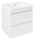 Alsó szekrény, Sapho Ezara mosdótartó szekrény 48x54x39 cm, fényes fehér EZ492-3030