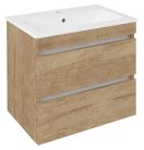 Alsó szekrény, Sapho Ezara mosdótartó szekrény 58x54x39 cm, alabama tölgy EZ592-2222