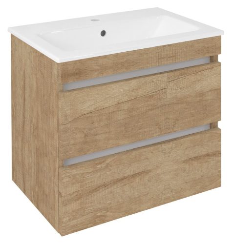 Alsó szekrény, Sapho Ezara mosdótartó szekrény 58x54x39 cm, alabama tölgy EZ592-2222