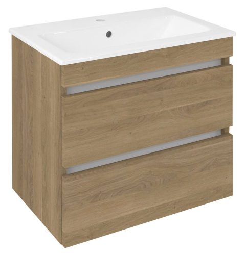 Alsó szekrény, Sapho Ezara mosdótartó szekrény 58x54x39 cm, cuneo tölgy EZ592-2525