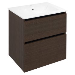   Alsó szekrény, Sapho Ezara mosdótartó szekrény 59,2x64x46 cm, rusztikus fenyő EZ601-1616