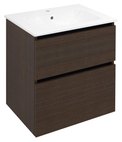 Alsó szekrény, Sapho Ezara mosdótartó szekrény 59,2x64x46 cm, rusztikus fenyő EZ601-1616