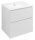 Alsó szekrény, Sapho Ezara mosdótartó szekrény 59,2x64x46 cm, fényes fehér EZ601-3030