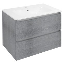   Alsó szekrény, Sapho Ezara mosdótartó szekrény 69,8x52x46 cm, ezüst tölgy EZ701-1111