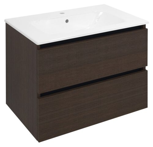 Alsó szekrény, Sapho Ezara mosdótartó szekrény 69,8x52x46 cm, rusztikus fenyő EZ701-1616