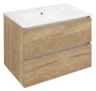 Alsó szekrény, Sapho Ezara mosdótartó szekrény 69,8x52x46 cm, alabama tölgy EZ701-2222