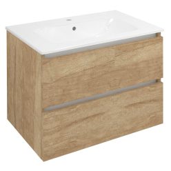   Alsó szekrény, Sapho Ezara mosdótartó szekrény 69,8x52x46 cm, alabama tölgy EZ701-2222