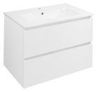 Alsó szekrény, Sapho Ezara mosdótartó szekrény 69,8x52x46 cm, fényes fehér EZ701-3030
