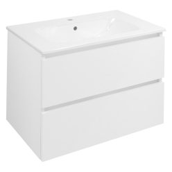   Alsó szekrény, Sapho Ezara mosdótartó szekrény 69,8x52x46 cm, fényes fehér EZ701-3030