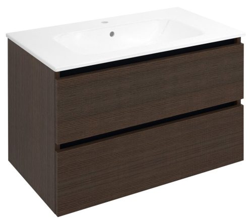 Alsó szekrény, Sapho Ezara mosdótartó szekrény 79,8x52x46 cm, rusztikus fenyő EZ801-1616