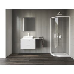   Zuhanykabin, Ravak Blix II NBLCP4 zuhanykabin 90x90, matt fehér 3BM70E00Z1