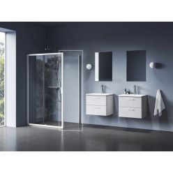   Fix fal, Ravak Blix II NBLPS fix fal 100x195 cm, matt fehér 9BMA0E00Z1