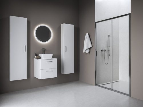 Zuhanyajtó, Ravak Blix II NBLDP2 zuhanyajtó 100, króm 0PMA0C00Z1