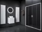 Zuhanyajtó, Ravak Blix II NBLDP4 zuhanyajtó 190, matt fehér 0YML0E00Z1