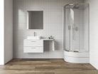 Zuhanykabin, Ravak Blix II NBLCP4 Sabina 80x80x180 cm, króm 3BM40C40Z1