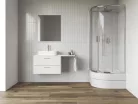 Zuhanykabin, Ravak Blix II NBLCP4 Sabina 90x90x180 cm, króm 3BM70C40Z1