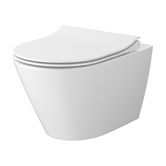 WC, Cersanit City Pro ovális függesztett wc szett S701-883