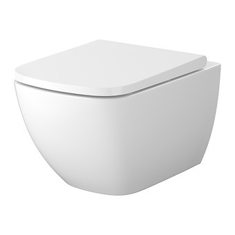 WC, Cersanit Zen Pro szögletes függesztett wc szett S701-882
