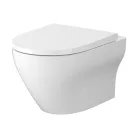 WC, Cersanit Larga Pro vortex ovális fügesztett wc szett S701-885
