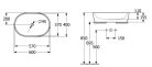 Mosdó, Villeroy&Boch Architectura mosdó 60x40 cm 5A266001