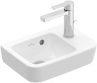 Mosdó, Villeroy&Boch O.novo 36x25 cm fali kézmosó, jobb oldali csaplyukkal 43433601