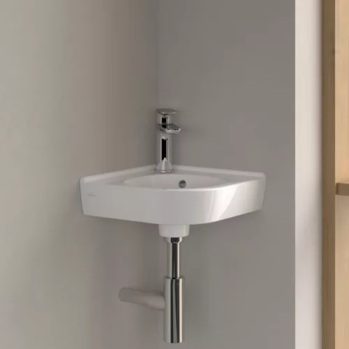 Mosdó, Villeroy&Boch O.novo sarok kézmosó 73103201