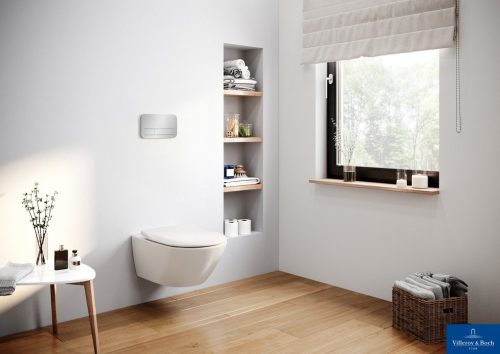 Öblítőtartály nyomólap, Villeroy&Boch ViConnect nyomólap, króm 92249061