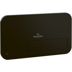   Öblítőtartály nyomólap, Villeroy&Boch ViConnect nyomólap, matt fekete 922490AN