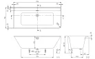 Kád, Villeroy&Boch Collaro kád 179x79 cm, balos UBA180COR9CL00VD01
