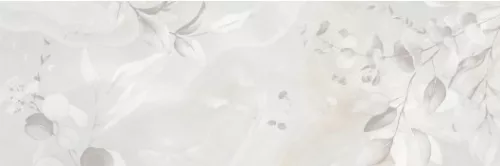 Dekorlap, Keros Quartz Floral Gris Matt Ret. 30x90