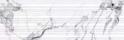 Dekorlap, Keros Broussard Gris Lines Glossy Ret. 30x90