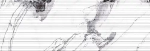 Dekorlap, Keros Broussard Gris Lines Glossy Ret. 30x90