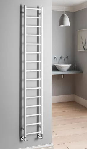 Egyenes radiátor, Sapho Dina fürdőszobai radiátor 300x1740 mm, fehér IR366W