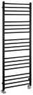 Egyenes radiátor, Sapho Dina fürdőszobai radiátor 500x1440 mm, matt fekete IR369B