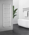 Egyenes radiátor, Sapho Dina fürdőszobai radiátor 500x1440 mm, fehér IR369W