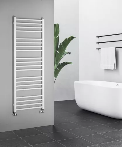 Egyenes radiátor, Sapho Dina fürdőszobai radiátor 500x1440 mm, fehér IR369W