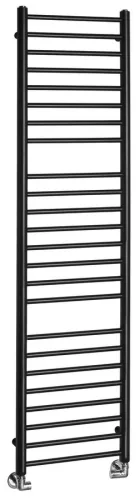 Egyenes radiátor, Sapho Dina fürdőszobai radiátor 400x1560 mm, matt fekete IR374B